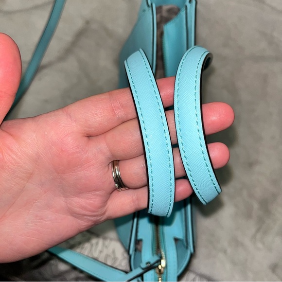 KATE SPADE CEDAR ST. HAYDEN SHOULDER BAG  Tiffany Blue - Picture 5 of 7